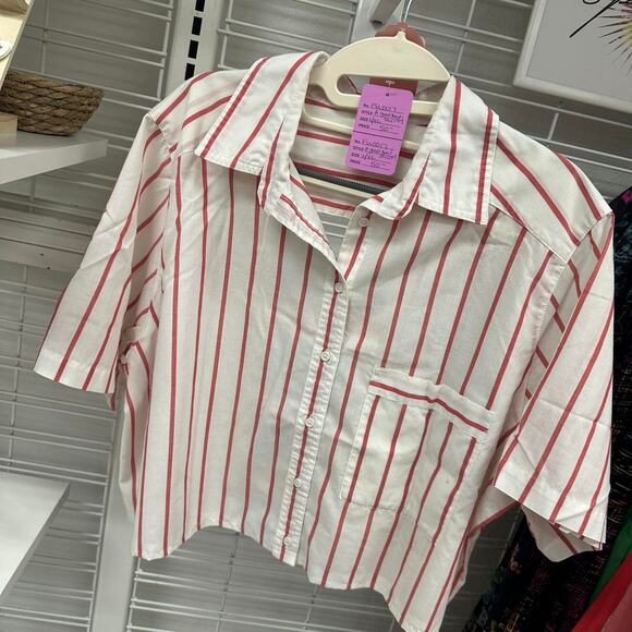 White and red striped vintage - Picture 2 of 4